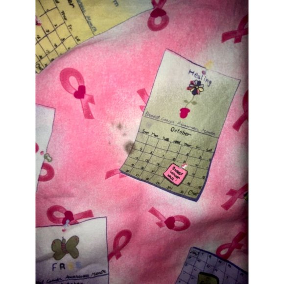 Crest Medical Scrub Top Breast cancer - Picture 6 of 9